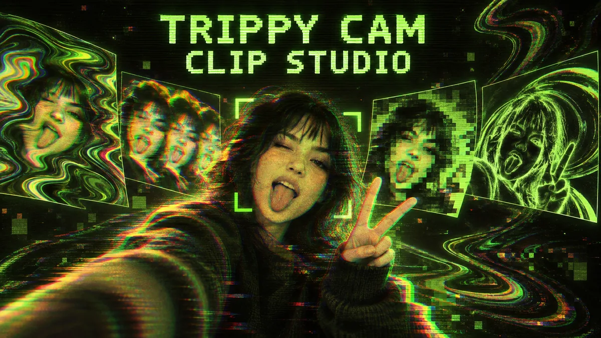 Trippy Cam Clip Studio
